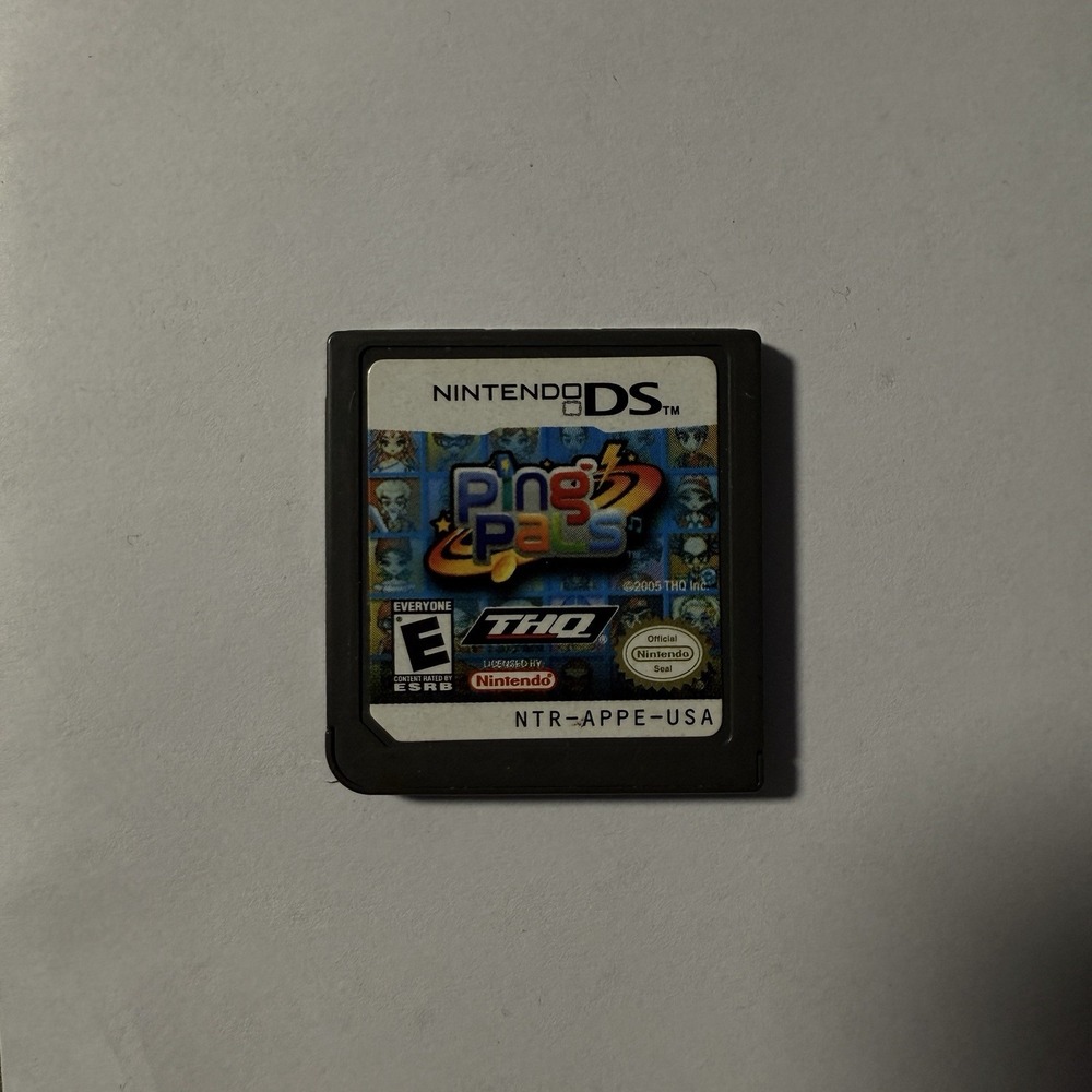 PING PALS NINTENDO DS GAME 3DS 2DS LITE DSI XL